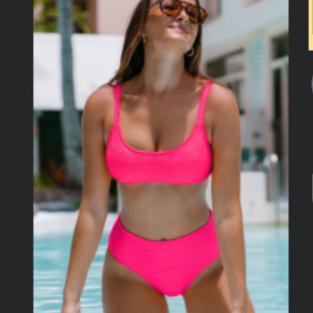 Vibrant Pink Bikini Set